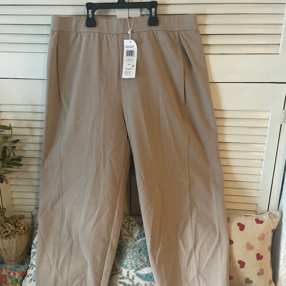 Coffee, brown world rope ankle pants